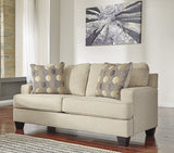 Devark Linen Loveseat