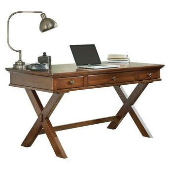 Burkes Medium Brown Home Office Desk